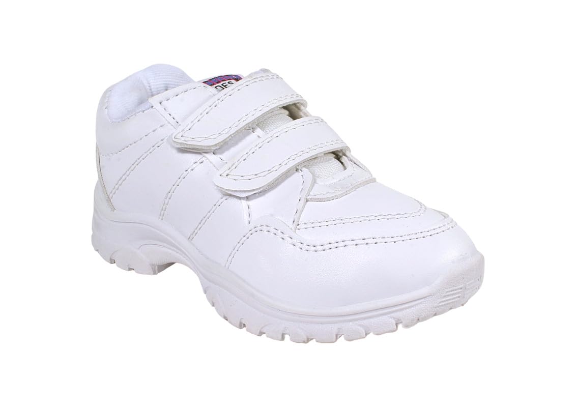 Trump Unisex Child/Kids/Adults (Boys/Girls) Multiplay Lightweight White Formal School Shoes with Memory Foam Cushion Ideal for School, Formal/Casual Uniform, Running & Sports (B0D7VKTG5W) Amazon Price History, Amazon Price Tracker