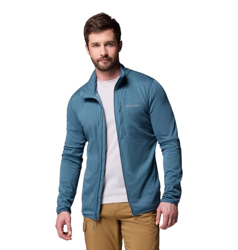 Image of Columbia Men's Essential Hike Grid Fleece Full Zip