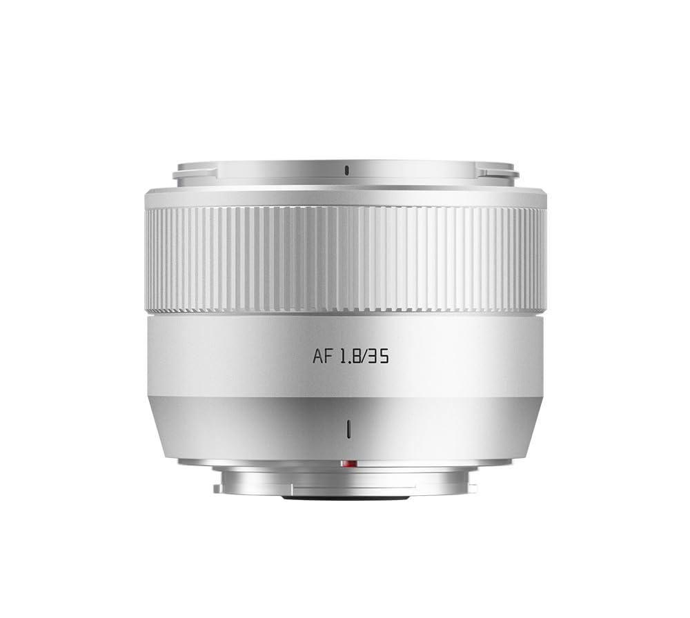 Ttartisan Silver 35Mm F1.8 Ii Metal Bodied Auto Focus Af Lens Compatible With Fujifilm Fx Mount