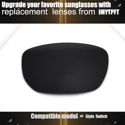 Verres rayés Oakleys Style Switch ? Remplacez-les par ce pack de 3 lentilles noires polarisées