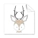 Simplicity Style Little Deer Animal Cleaning Cloth Phone Screen Glasses Cleaner 5pcs