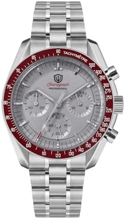 watchdives WD1860 WD1861 WD1863 Men's Chronograph Watch, Japanese