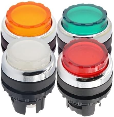 A22-RLTH-GN/GE/RT/WS11 protruding Reset Button Head with Light(A22-RLTH-WS White)