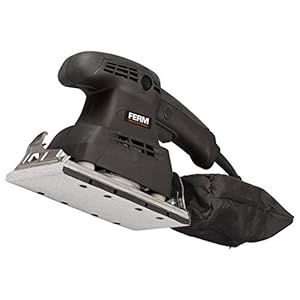 FERM Professionele Vlakschuurmachine 300W – Met stofzak en 4m kabel