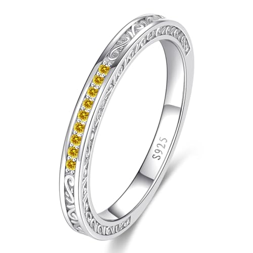 Image of Vintage Celtic Knot Women's Engagement Ring Sets 925 Sterling Silver /14K Gold Plated Stackable Wedding Bands Rings AAAAA Cubic Zirconia Women Bridal Sets Wedding Ring Band Width 1.8mm Size 5-9