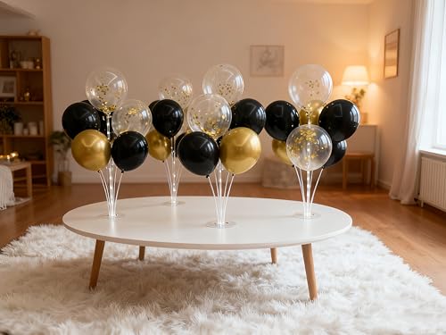Image of Lightsfever 6 Sets LED Balloon Table Centerpieces for Party Decorations