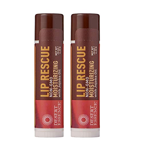 Buy Desert Essence Lip Rescue Moisturizing with Jojoba Oil 0.15 Ounce