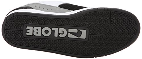 Image of Globe Mens Fusion Skate Shoes, Grey /White /Black, 13 M US
