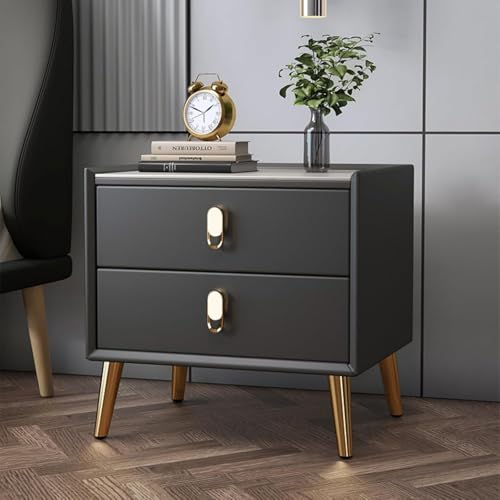 YIOFIDY �T�C�h�e�[�u�� �x�b�h�T�C�h�e�[�u�� PU�f�� �����o���t�� ���^�e�[�u�� ��e�ʎ��[ ������� ���_�� �V���v�� �Q�� ���r���O �\�t�@�[�� �i�C�g�e�[�u�� ����+���x�� 40/45/50cm (�،^-45x40x48cm,�_�[�N�O���[