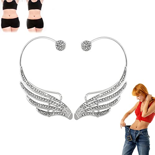 Shinyslim Acupressureslimming Angel Earrings, Shinyslim Angel Earrings, Aupressure Slimming Earrings, Non Piercing Acupressureslimming Ear Hook for Women (1pair) Cover