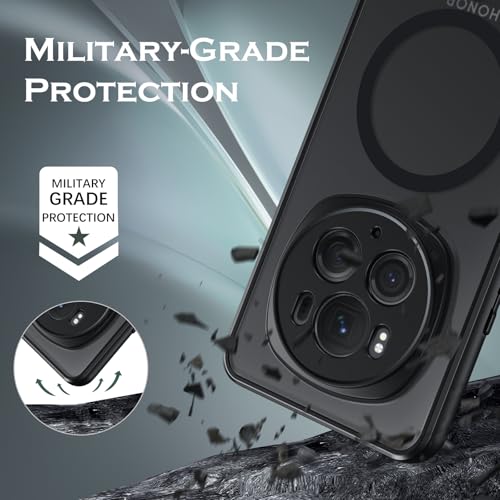 Coque Honor Magic 6 Pro 5G antichoc noire évite les rayures - 5