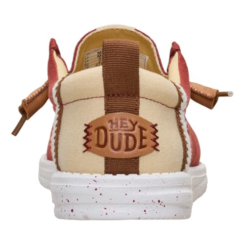 Image of HEYDUDE Men's Wally Craft Linen Slip-On Loafers | Lightweight Comfortable Shoes | Travel Ready Casual Walking Sneakers