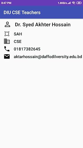 DIU CSE Teachers