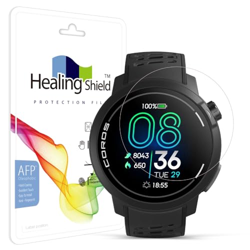 Healingshield �X�L���V�[���t���ی�t�B���� Screen Protector Oleophobic AFP Clear Film COROS PACE Pro�Ƃ̌݊�������