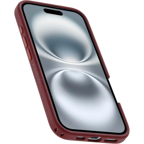 Image of OtterBox iPhone 16 Symmetry Series Case - Brick Red - Ultra-Thin, Sleek iPhone Case, MagSafe Compatible, Best Aesthetic iPhone Cases