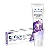 Dr. Glow Zahncreme für Zahnfleischreparatur bei Senioren, Gingivitis Zahnpasta, Parodontitis Behandlung, Zahnpasta gegen Zahnfleischrückgang, Mundgeruch Bekämpfen und Fixierung lockerer Zähne, 100g
