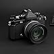 Haoge Auslöseknopf aus Metall für Fujifilm GFX100RF XT5 X100VI XT50 X-Pro3 Nikon ZF zf DF und Leica M10 M-11, konkave Oberfläche, silberfarben, Durchmesser 12 mm