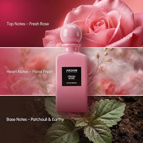 Image of Eau De Parfum For Women 85ml | Fresh Rose Perfume - Inspired by T. Ford Rose Prick | Long Lasting | Fresh, Patchouli & Earthy | Premium Fragrance