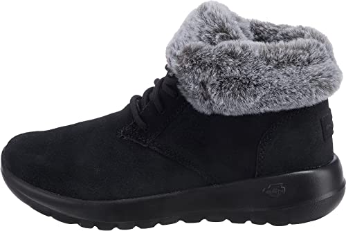 Skechers Performance Women's ON-THE-GO JOY - PLUSH DREAMS, Black/Grey, 8