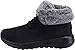 Skechers Women's ON-The-GO Joy-Plush Dreams Fashion Boot, Black/Grey, 9