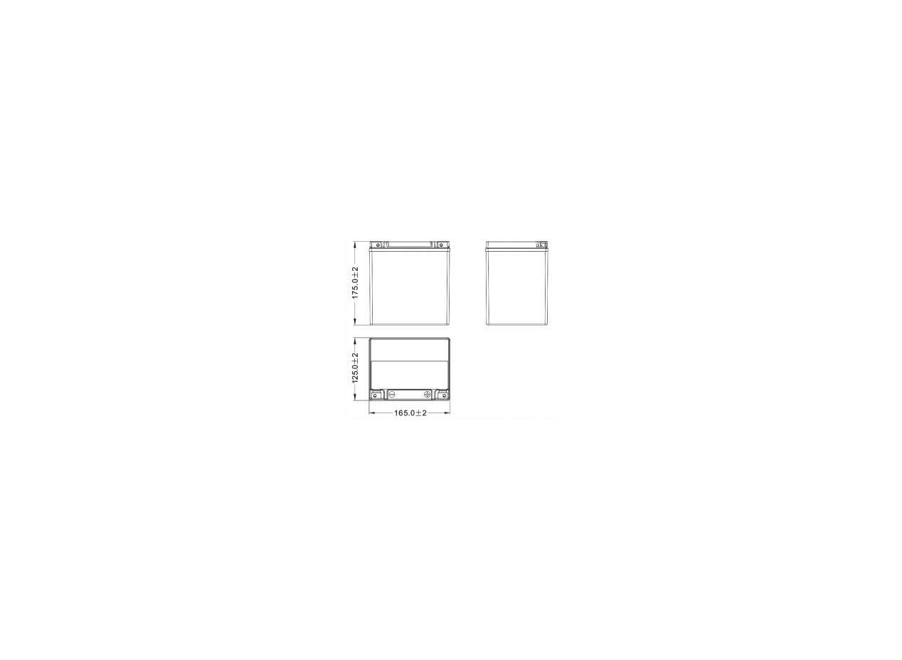 FULBAT BATTERIE MOTO FULBAT GEL FHD30HL-BS (Harley.D) 12V 31,6AH 430A