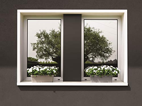 Tabor Tools Plastic Window Box Planter With Drainage Plug For Indoor And Outdoor Use, 15 1/2 Inch Long Rectangular Trough Planter. Ver603A. (Brown) #TOP7