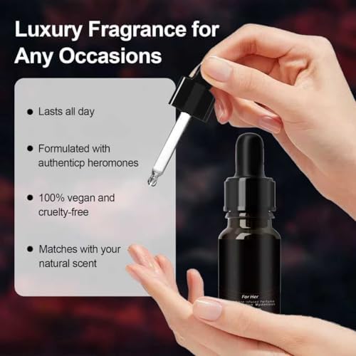 Original Pheromones Perfume for Women, Long-Lasting Women's Fragrances with Jasmine and Rose, Sweet & Spicy Aroma, Enhance Charm & Confidence, Vegan Cruelty-Free Travel Perfume Cologne - 1