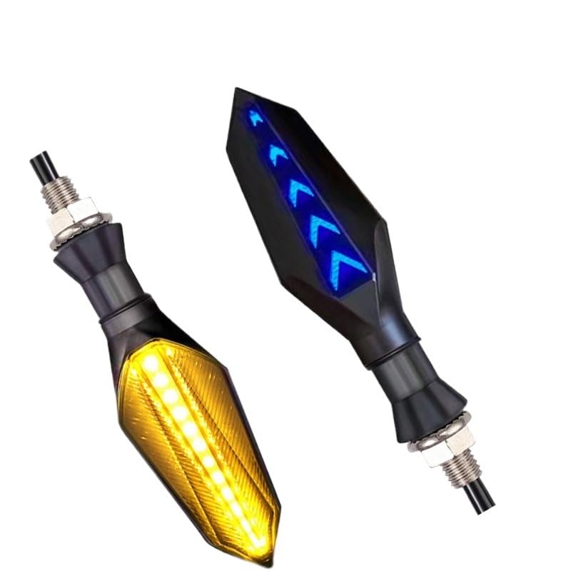 Clignotant LED moto avec feux indicateurs clignotement séquentiel