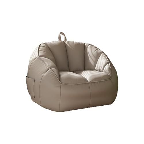【ビーズソファ 一人用ソファー ひとりがけソファー】上質 2サイズ (中号50x60x60cm/大号75x75x65cm) 高反発ビーズクッションソファ 軽量4kg 省スペース設計 洗えるカバー付き ソファーベッド兼用 座椅子 ロー リビング/和室/ゲーム