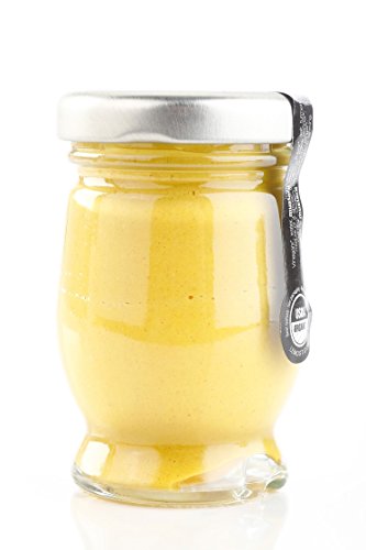 Le Must Organic Yellow Mustard Mini Glass Bottle 1.8 Ounce - Pack Of 12 Jars - Roomservice #TOP3