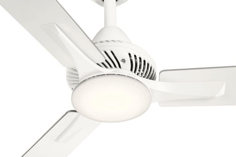 300031BSS Kosmus 52'' Ceiling Fan with LED Lights & Remote Control, Brushed Stainless Steel