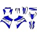 Team Grafik Komplette Set Graphic Decal Aufkleber Deco für Yamaha XT660R Motocross Aufkleber (Color : Gold)