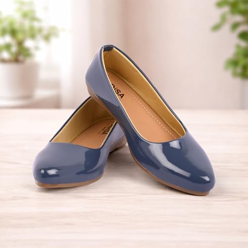 Image of Women Girls Slip On Ballet Flats (WS1012)
