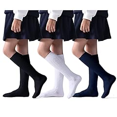 Cable Black White Navy Blue 3pk