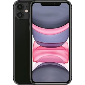 Apple iPhone 11, 64GB, Negro – (Reacondicionado)