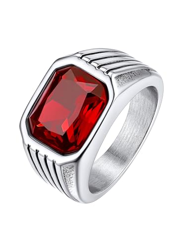 Bestyle Anillos Acero Inoxidable Hombre