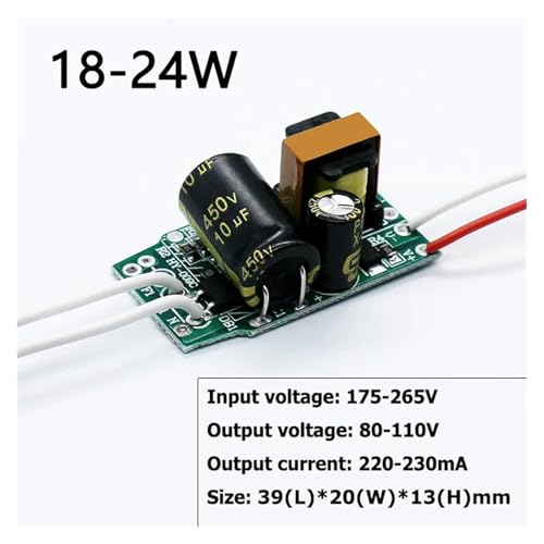 Driver LED 18-24W transformateur d'éclairage AC 80-110V 220mA - 2