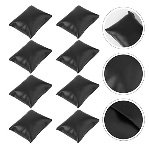 ULTECHNOVO 8Pcs Pu Couro Pulseira Pequena Almofada de Relógio para Relógio Enrolador Caixa de Exibiç