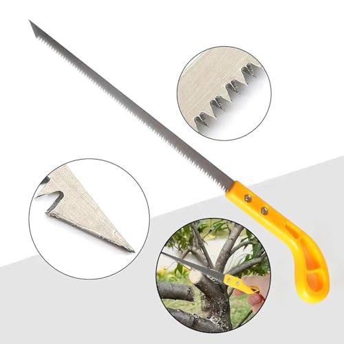Image of Inditrust New Professional Pruning Saw Curved Blade 3 Edge Sharpen Teeth (1 Pcs) (9inch 1pc)