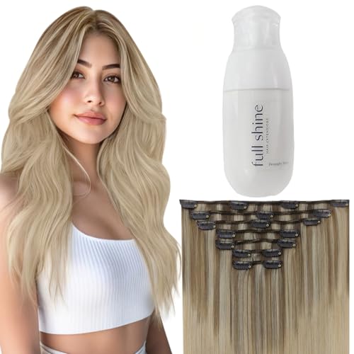 Full Shine Total 2 Packs Detangling Spray & 14 Inch