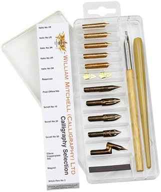 William Mitchell Calligraphy : Calligraphy Selection Dip Pen Box Set by William Mitchell Calligraphy