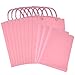 Jutieuo 10 Pack Luxury Pink Gift Bags Medium Size with Tissue Paper, Premium Paper Gift Wrap Bags with Handles for Birthday, Wedding, Holiday, Party - 11