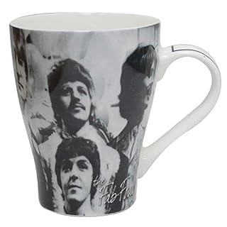 Dakota TLC Icons Mug, Beatles FAB4, White - Les Beatles, Paul McCartney, John Lennon, RIngo Starr, George Harrison