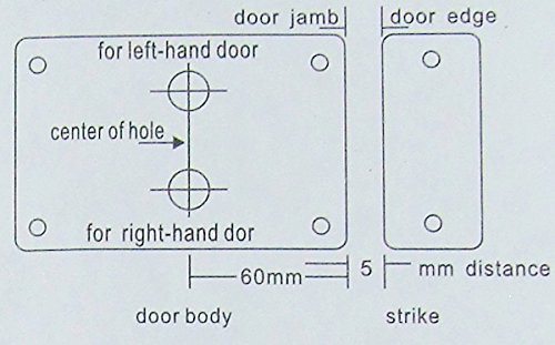 Yuhan Electric Electronic Door Lock Dc 12V For Doorbell Intercom Access Control Security System #TOP5