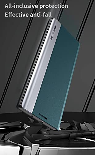 YKNIUFLY Magnetiskt Fodral för Vivo Y78 5G - Vit Läder + PC