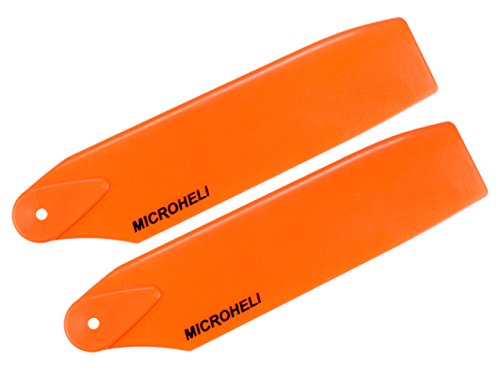 MICROHELI Plastic Tail Blade 116mm (Orange)
