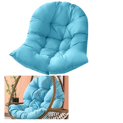Sillón mecedora exterior cojín de repuesto impermeable 90x120 cm suave para patio