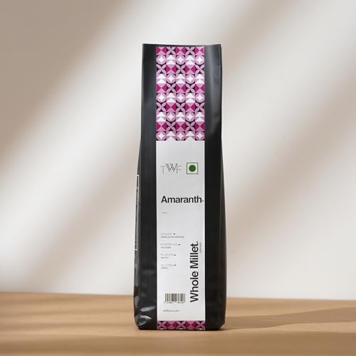 Image of TWF Unpolished Amaranth Whole Millet | 1kg | Hulled | Rajgira | Ramdana Seeds | Naturally Gluten-Free Supergrain | Calcium-Rich & Cholesterol-Free | Easy to Cook | Ideal for Fasting, Soups, Laddoos, Chapati & Salads