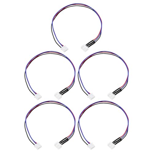 The Lord of the Tools 5 Stück JST-XH 26AWG Länge 22cm LiPo-Akku-Balance-Ladegerät-Verlängerungskabel Kompatibel mit 7,4-V-Lipo-Akkupacks mit 2 Zellen