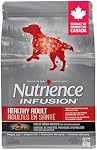 Nutrience Infusion Healthy Aliments pour chiens adultes, 5 kg (11 lb), Boeuf séché au froid, Nourriture pour chiens, Manger pour chiens